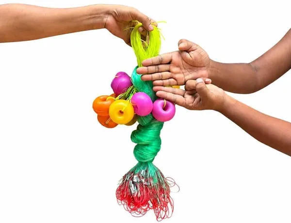 AhmedFishNet_Star_Fishing_Net_6_finger_100mm_Mesh_Size_(100mm_Ball_Net)_Fishing_Net_(Multicolor)
