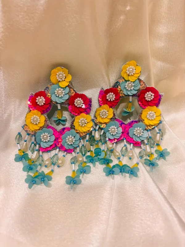 Handmade_Beaded_Earings_Multicolor
