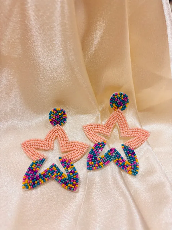 Handmade_Beaded_Earings_Pink
