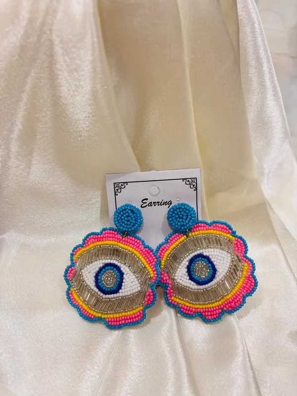 Handmade_Beaded_Earings_Multicolor