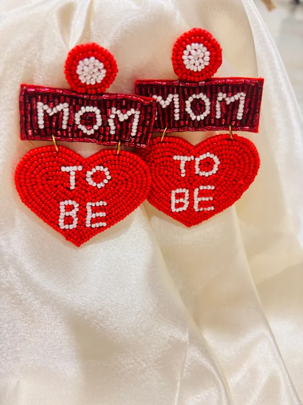 Handmade_Beaded_Earings_Red