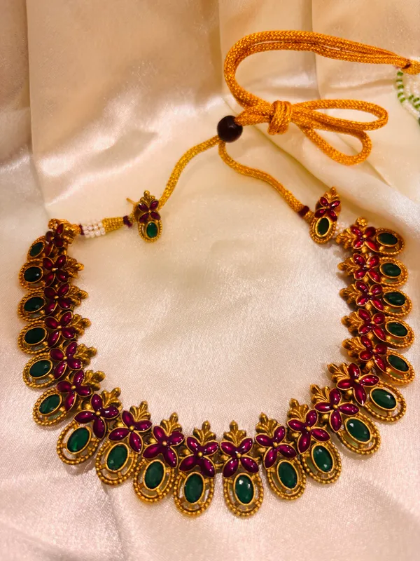 Traditional_Gold_Plated_Necklace_Set_Default_Title