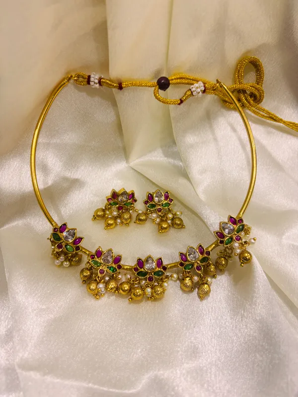 Traditional_Gold_Plated_Necklace_Set_Default_Title