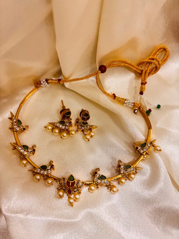 Traditional_Gold_Plated_Necklace_Set_Default_Title