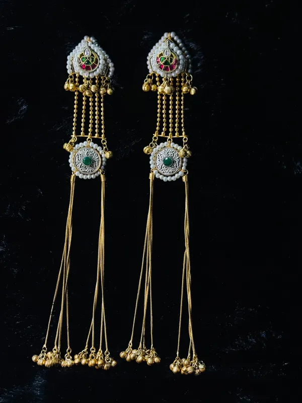 Golden_Long_Kashmiri_Jhumka_Default_Title