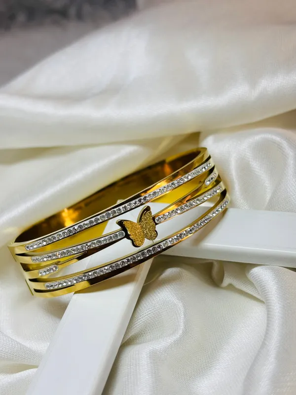 Anti_Tarnish_Gold_Butterfly_Cuff_Bangle_With_Crystal_Accents_Stainless_Steel_Default_Title
