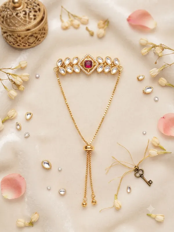 Elite_Kundan_Haathphool_Green