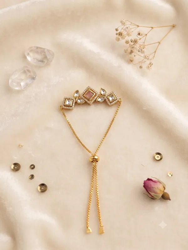 Bloom_Kundan_Haathphool_Dark_Pink