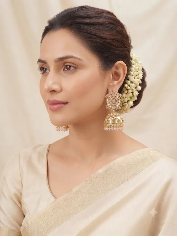 Royal_Jaali_Kundan_Jhumkas_Mint_Green