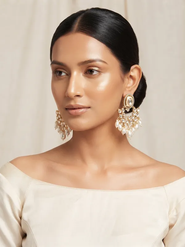 Oasis_Polki_Earrings_White