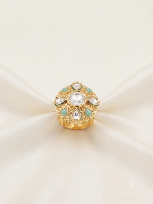 Royal_Bloom_Meena_Cocktail_Adjustable_Ring_Default_Title
