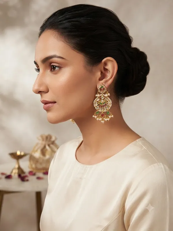 Heritage_Kundan_Chandbali_Earrings_Default_Title
