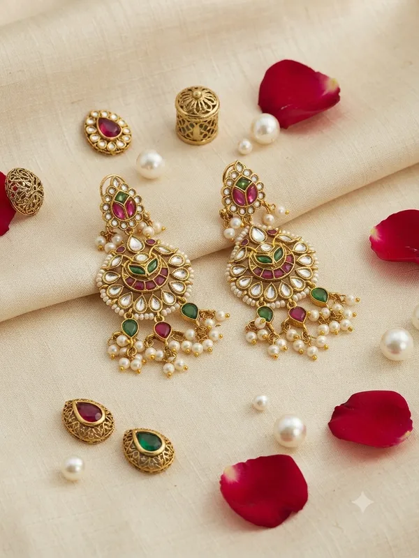 Heritage_Kundan_Chandbali_Earrings_Default_Title