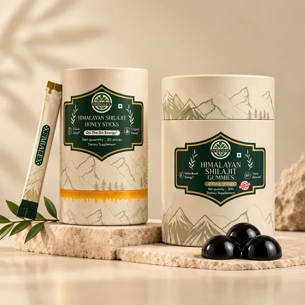 Herbalex_Himalayan_Shilajit_Gummies_And_Honey_Sticks