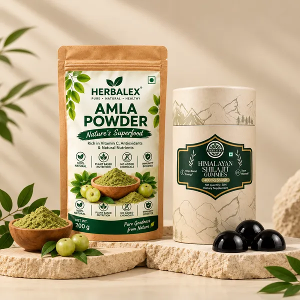 Amla_Powder_And_Shilajit_Gummies