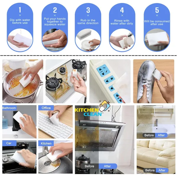 White_Foam_Magic_Eraser_Cleaning_Sponge_Pack_Of_4