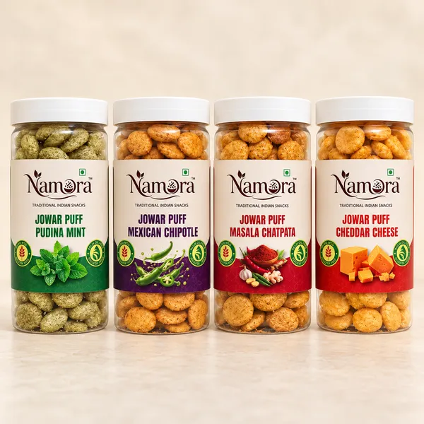 Namora_Jowar_Puff_Pudina_Mint_,_Mexican,_Chatpata,Cheese_Flavour_Pack_Of_4