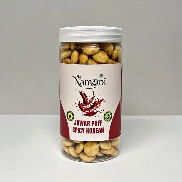 Namora_Jowar_Puff_Spicy_Korean_Flavour_Pack_Of_4