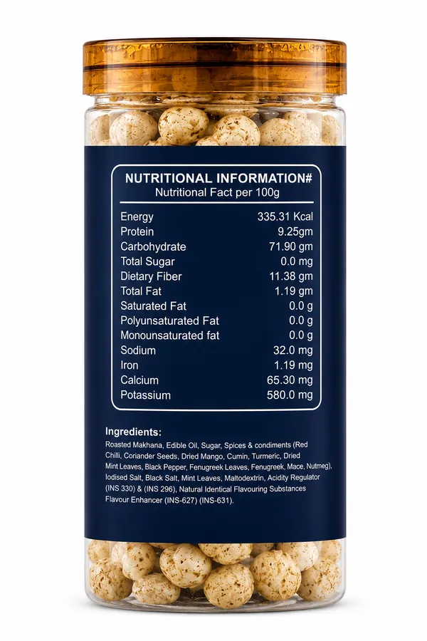 Mint_Masala_Makhana_Healthy_Roasted_Fox_Nuts_Snack