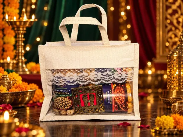 3_Flavoured_Makhana_Thela_with_Golden_Charan_Paduka_–_Diwali_Party_Gift_Hamper