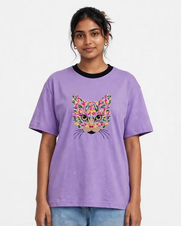 Purple_Embroidery_Semi_-_Oversized_T-Shirt_for_Women