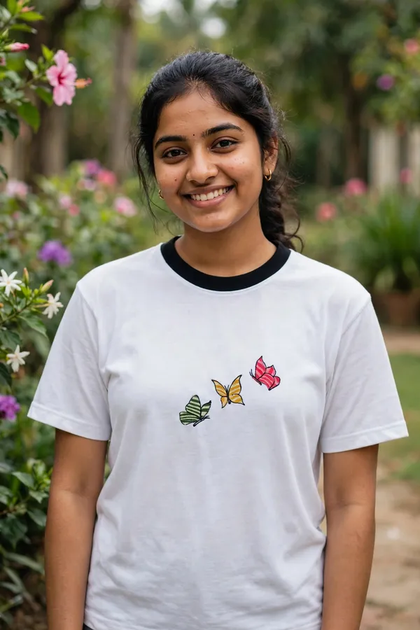 White_Semi_-_Oversized_Fit_Embroidery_T-Shirt_for_Women