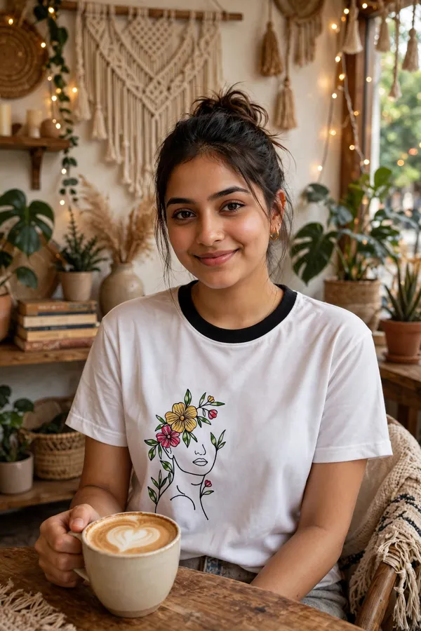 White_Semi_-_Oversized_Fit_Embroidery_T-Shirt_for_Women
