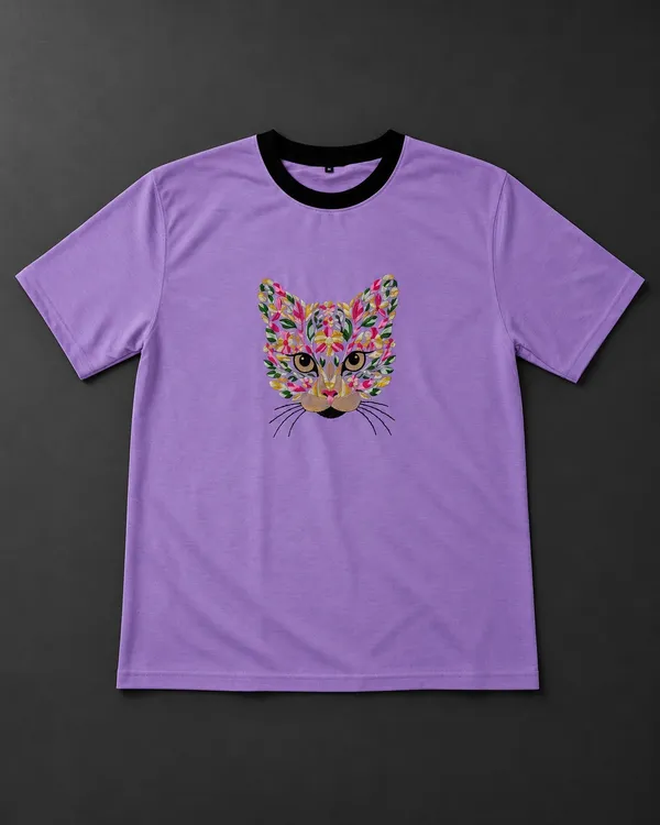 Purple_Embroidery_Semi_-_Oversized_T-Shirt_for_Women