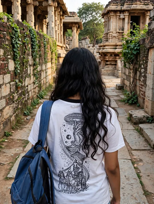 White_Embroidery_Semi_-_Oversized_T-Shirt_for_Women_and_men