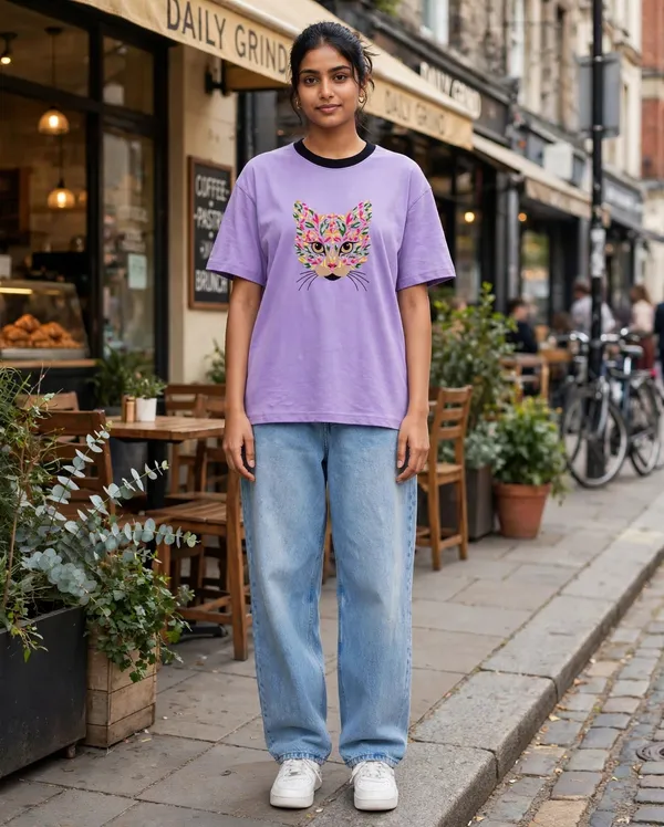 Purple_Embroidery_Semi_-_Oversized_T-Shirt_for_Women