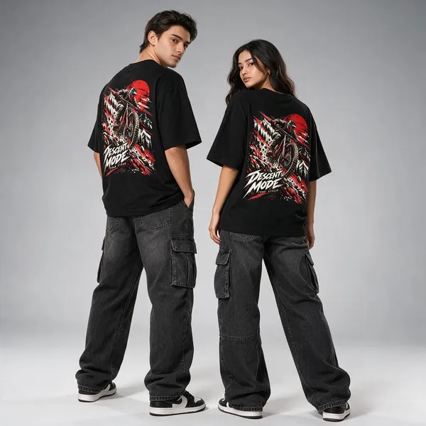 Descent_Mode_Trail_Black_Graphic_Oversized_T-Shirt_|_Devkison