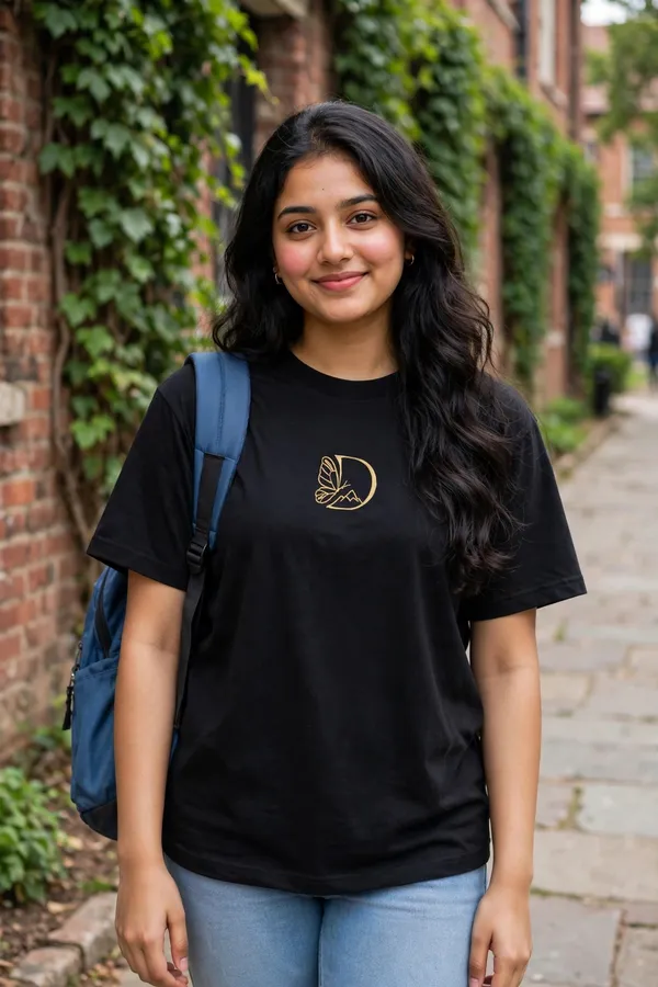 Black_Embroidery_Semi_-_Oversized_T-Shirt_for_Women_and_men