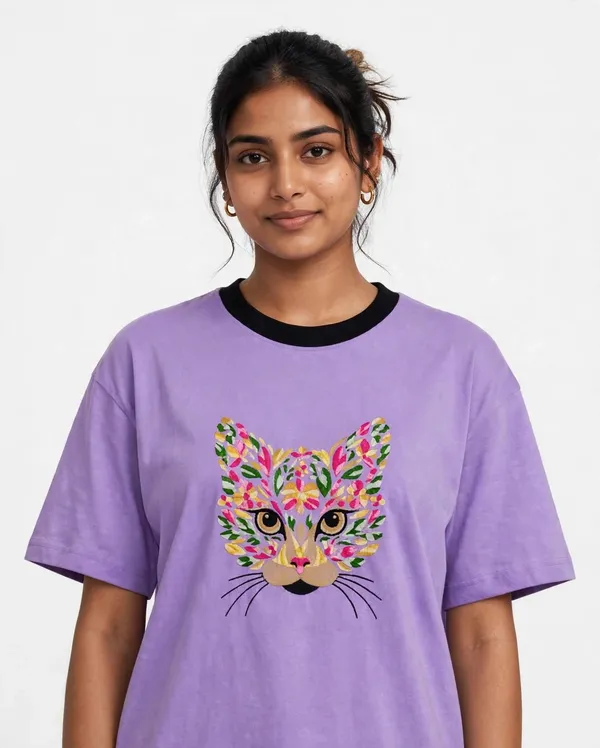 Purple_Embroidery_Semi_-_Oversized_T-Shirt_for_Women