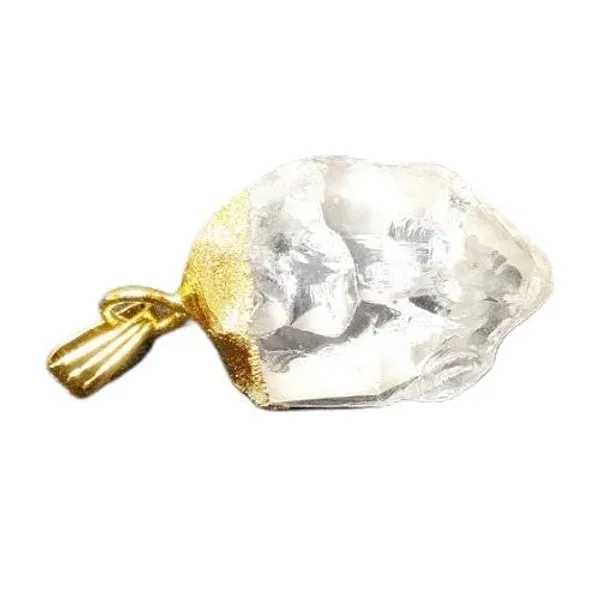 Natural_Herkimer_Diamond_Crystal_Pendant_Certified_43Ct_Herkimer_Diamond_Crystal_Pendant_With_Golden_Chain_Export_Quality_Certified_Herkimer_Diamond