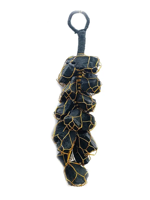Stone_Vaastu_Door_Hanging_For_Protection_17_X_5_Cm_Black