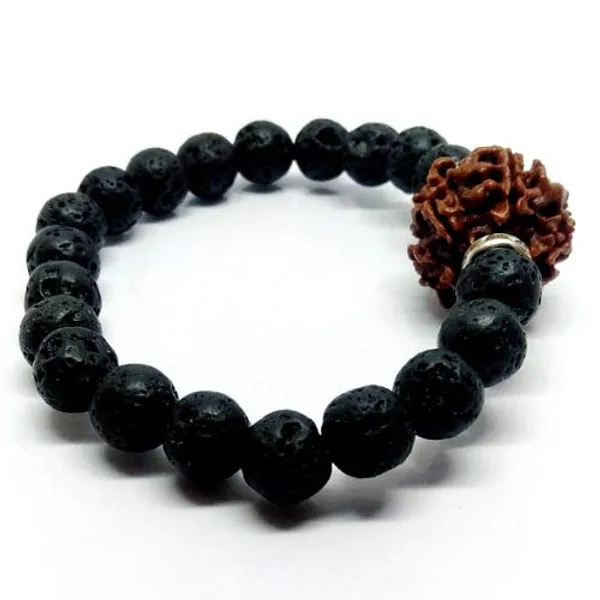 Certified_Lava_Volcano_Stone_Crystal_Bracelet_With_5_Face_Mukhi_Nepal_Rudraksha_Energized_Lava_Bracelet_Aaa_Quality_Certified_Unisex