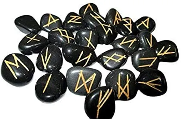Natural_Black_Agate_Pebbles_Rune_Stone_Set_25_Pieces
