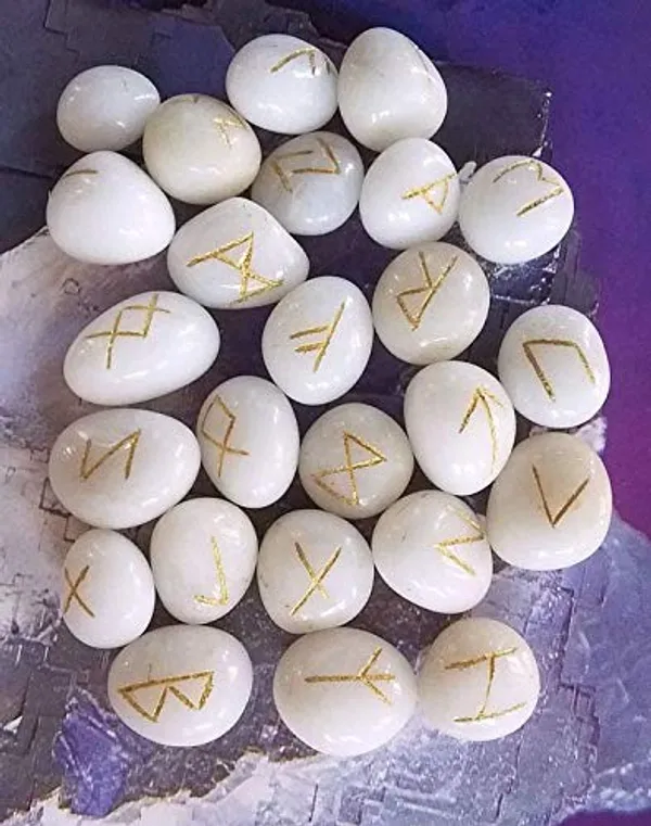 Natural_White_Quartz_Pebbles_Rune_Stone_Set_25_Pcs_White_Quartz_White_Agate_Pebbles_Rune_Stone_Set