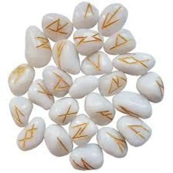 Natural_White_Quartz_Pebbles_Rune_Stone_Set_25_Pcs_White_Quartz_White_Agate_Pebbles_Rune_Stone_Set