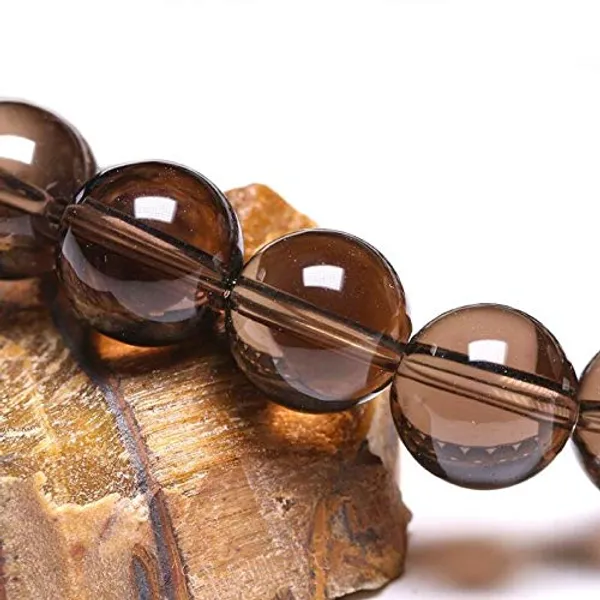 Crystal_Heart_Bracelet_For_Men_Women_Brown