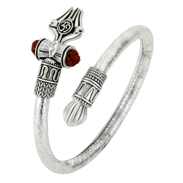 Men_S_Boy_S_Pure_Brass_Rudraksha_Shiv_Trishul_Damroo_Designer_Om_Kada_Aaa_Quality_Free_Size_White