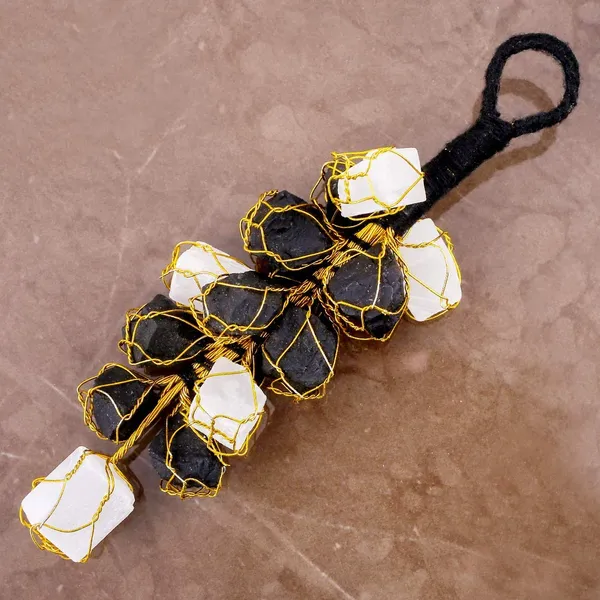 Natural_Black_Tourmaline_And_Selenite_Rough_Chunks_Vastu_Correction_Yin_Yang_Door_Hanging_For_Protection_From_Negative_Energy_Evil_Eyes