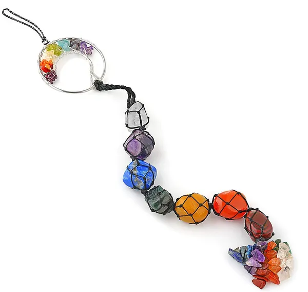 7_Chakra_Hanging_Ornament_Gemstones_Reiki_Healing_Crystals_Indoor_Good_Luck_Decor_Yoga_Meditation_Protection_Tumbled_Palm_Stones_Tree_Of_Life_Wall_Hanger