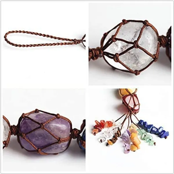 7_Chakra_Hanging_Ornament_Gemstones_Reiki_Healing_Crystals_Indoor_Good_Luck_Decor_Yoga_Meditation_Protection_Tumbled_Palm_Stones