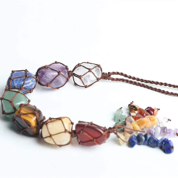 7_Chakra_Hanging_Ornament_Gemstones_Reiki_Healing_Crystals_Indoor_Good_Luck_Decor_Yoga_Meditation_Protection_Tumbled_Palm_Stones