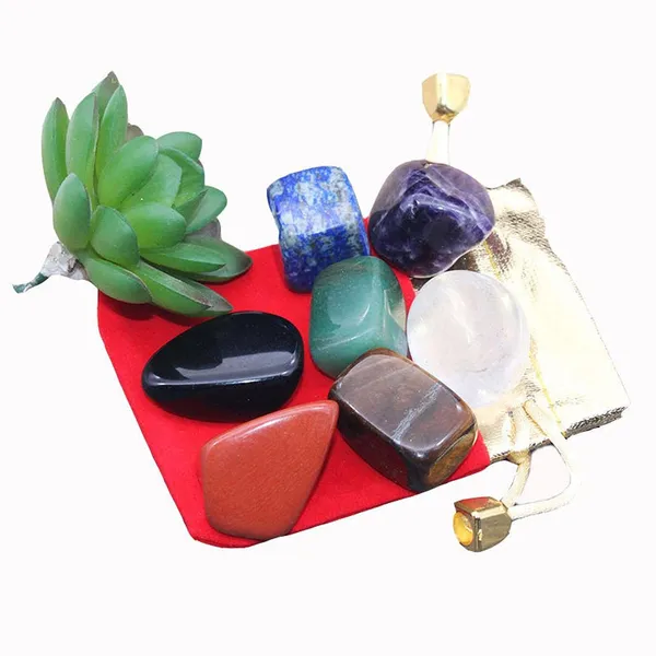 7_Chakra_Stone_Tumble_Pebbles_Stone_Set_7_Chakra_Seven_Chakra_Stone_Tumble_Pebbles_Stone