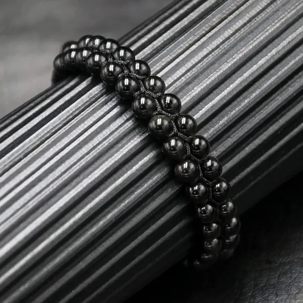 Unisex_Adult_Black_Tourmaline_Bracelet_Aaa_Quality_Certified_Black_Tourmaline_Bracelet_Double_Layer_6Mm_Beads_Size