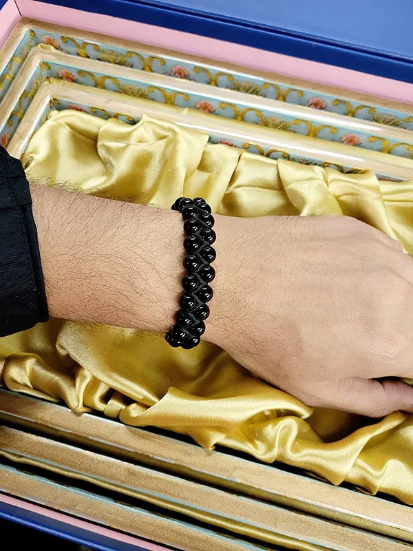 Black_Tourmaline_Bracelet_Aaa_Quality_Certified_Black_Tourmaline_Bracelet_Double_Layer_8Mm_Beads_Size