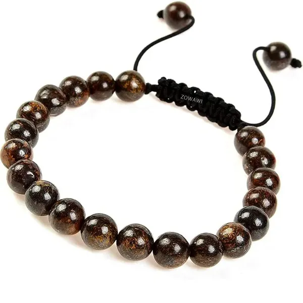 Natural_Certified_Bronzite_Bracelet_Aaa_Quality_Unisex_Bronzite_Bracelet