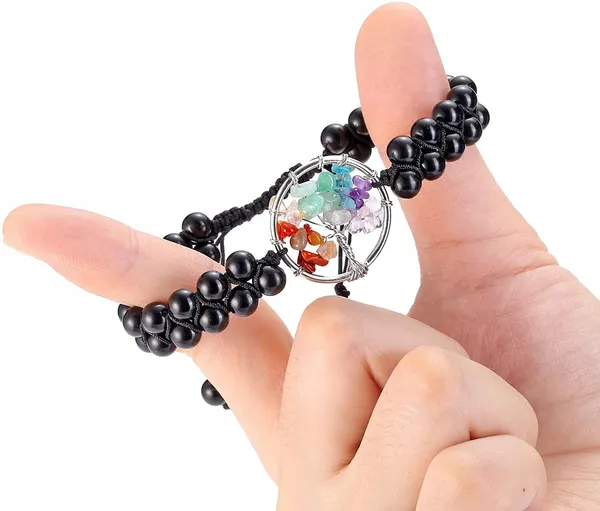 Black_Tourmaline_7_Chakra_Tree_Bracelet_Natural_Certified_Black_Tourmaline_7_Chakra_Bracelet